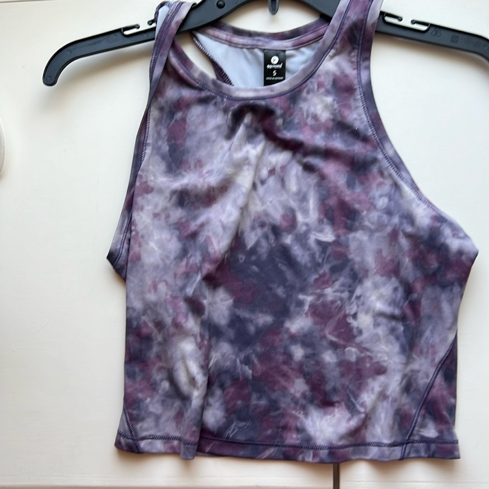 purple workout tank!! size s